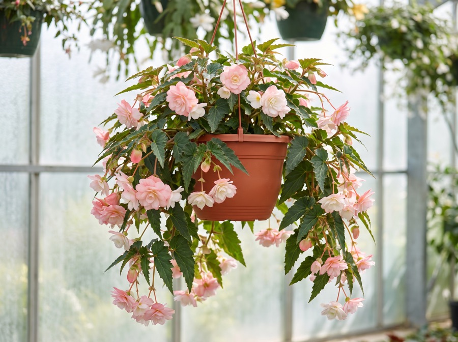 Begonia ‚Waterfall‘ – Hängebegonie