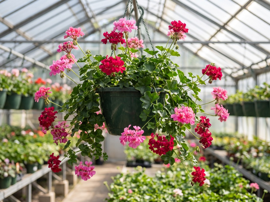 Pelargonium peltatum – Hängegeranie