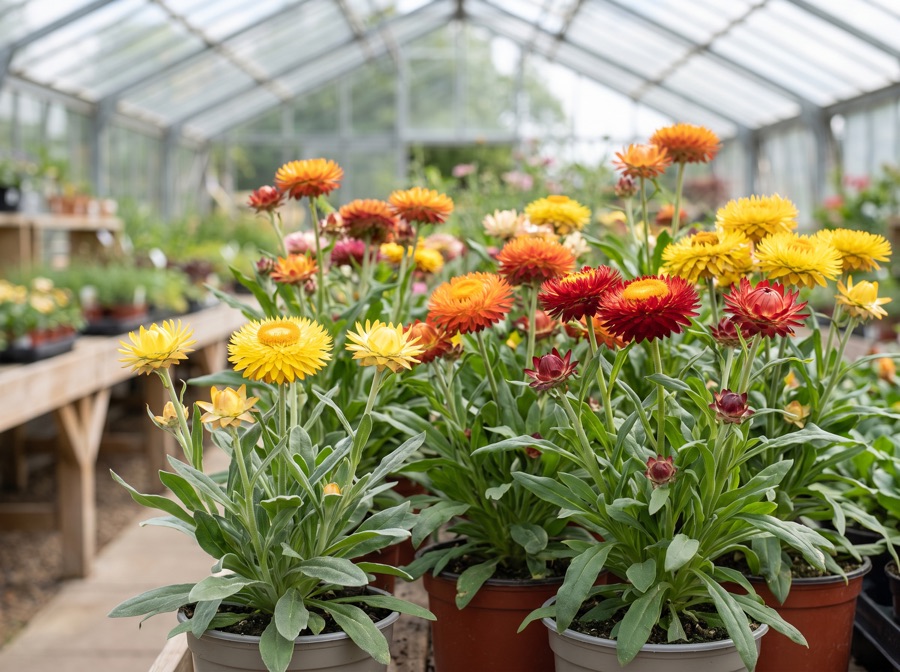 Strohblumen – Helichrysum bracteatum