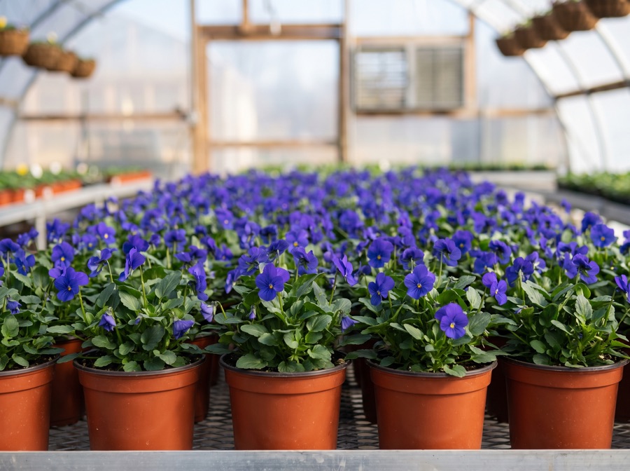 Viola in Blau-Violett